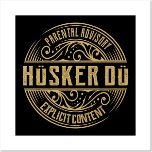 Hüsker Dü Vintage Ornament Posters and Art